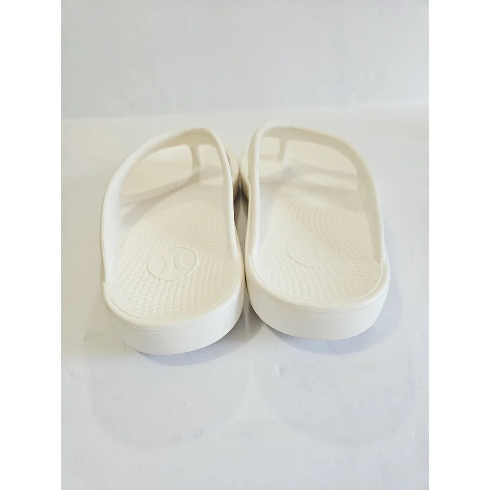 Hurley Men's Injection Step-In Non-Slip Grip Flip Flop White Size 11